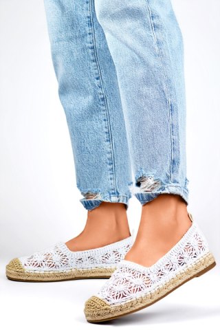 Espadryle Model 77-528W White - PRIMO