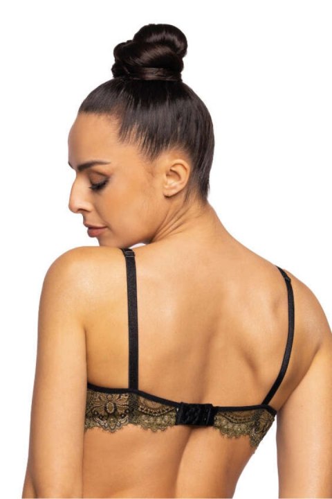 Biustonosz push up Biustonosz Push-up Model Chelsea M-3703/11 Khaki/Black - Mat