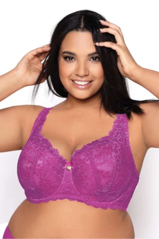 Biustonosz push up Biustonosz Usztywniany Model Carmela Big M-053/22 Magenta - Mat