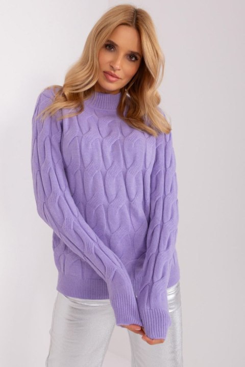 Sweter Damski Model AT-SW-2235.00P Light Violet - AT