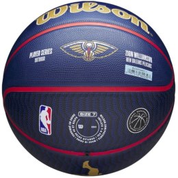 Piłka do koszykówki Wilson NBA Player Icon Zion Williamson Outdoor Ball WZ4008601XB7